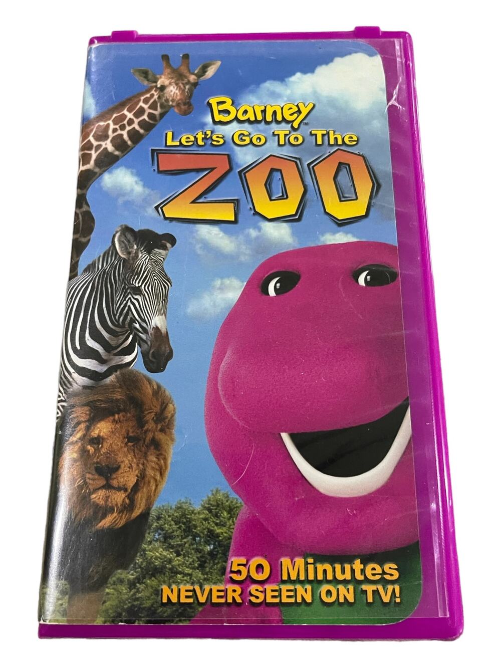 Barney - Lets Go to the Zoo (VHS, 2001)